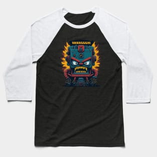 Angry Robot Baseball T-Shirt